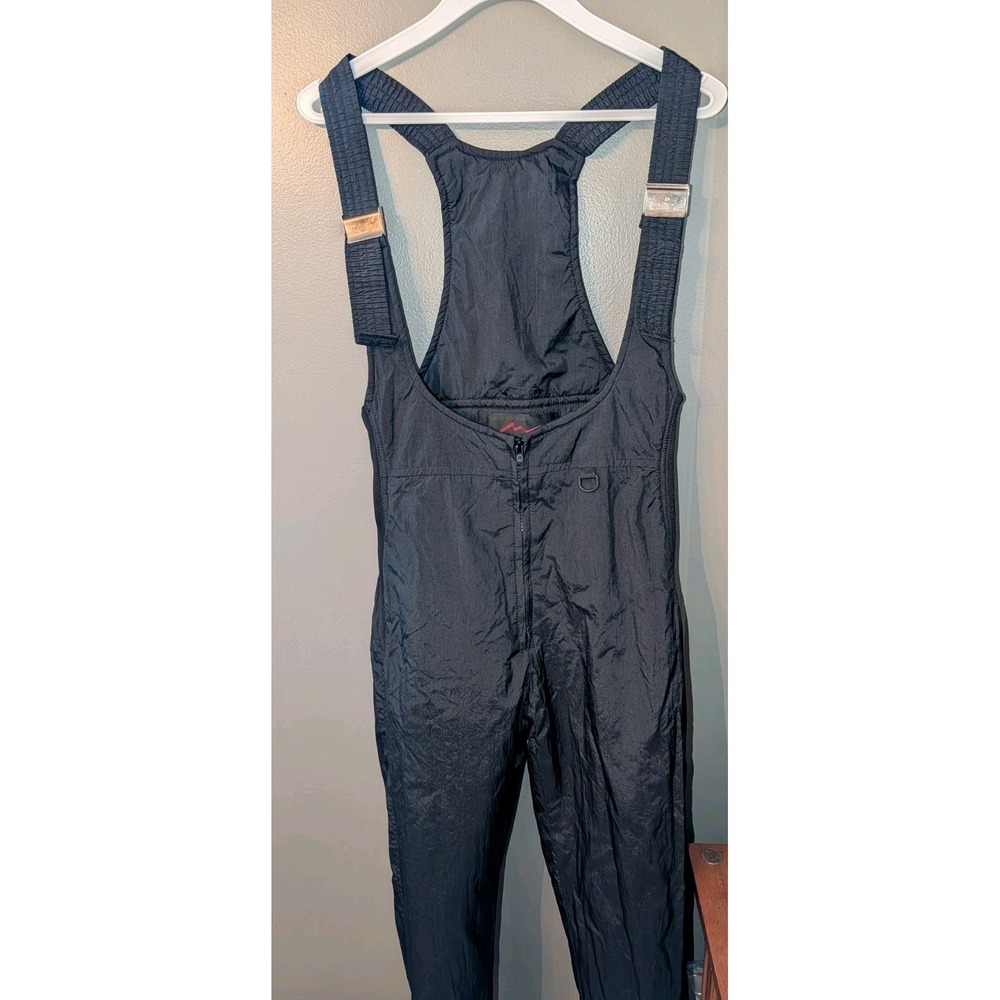 Snuggler Ski Wear Seattle Vintage Nylon Winter Pencil Pants Black Women's Size 6